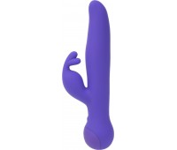 Вибратор-кролик с сенсорным управлением и ротацией Touch by SWAN - Trio Purple