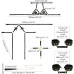 БДСМ-набор LOCKINK YEAHWOW Forced Nadu pose correction set