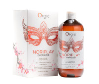 Гель для NURU-массажа Orgie – Noriplay Energizer (500 мл), экстракт гинкго билоба, защитная простыня