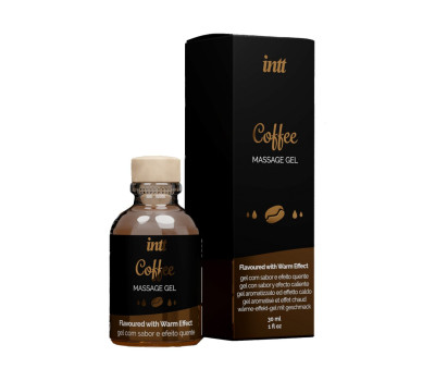 Распродажа!!! Массажный гель для интимных зон Intt Coffee (30 мл) (срок 01.2026)