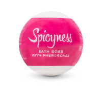 Распродажа!!! Бомбочка для ванны с феромонами Obsessive Bath bomb Spicy 100 г (срок 24.01.2026)