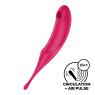 Вакуумный стимулятор Satisfyer Twirling Pro Red