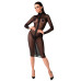 Платье Noir Handmade F347 Tulle midi dress - 3XL