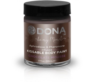 Краска для тела Dona Kissable Body Paint - CHOCOLATE MOUSSE