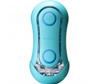 Мастурбатор Tenga Flip Orb — Ocean Blue, с изменяемым сжатием, со стимулирующими шариками внутри