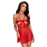 Беби-дол Kissable Sexy Kiss Babydoll Red S/M