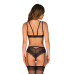 Комплект Obsessive Allastia 2-pcs set black L/XL