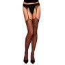 Чулки с поясом Anne De Ales LEA T2 Black (помята упаковка)