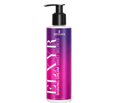 Крем для бритья Sensuva ELXYR Shaving Cream - Sweet Secrets (236 мл)