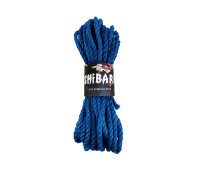 Джутовая веревка для Шибари Feral Feelings Shibari Rope, 8 м синяя