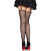 Чулки Leg Avenue Daisy Dot Fishnet Stockings One Size Black