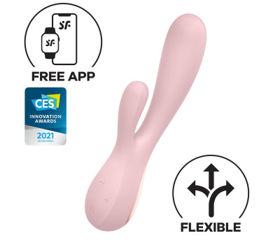 Смарт вибратор-кролик Satisfyer Mono Flex Mauve (мятая упаковка!!!)
