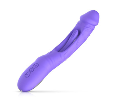 Вибратор Good Vibes Only - Flax Vibrating Dildo with G-Spot Stimulator