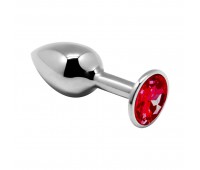 Анальная пробка Alive Mini Metal Butt Plug Red L