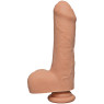 Фаллоимитатор Doc Johnson The D - Uncut D - 7 Inch With Balls - ULTRASKYN