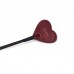 Шлепалка Liebe Seele Wine Red Riding Crop with Heart-Shape Tip