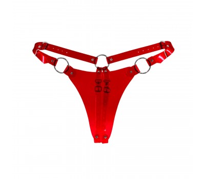 Трусики классические Feral Feelings - String Bikini Red Trasparent