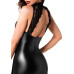 Платье Noir Handmade F343 Powerwetlook and lace mini skirt - S