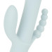 Вибратор-кролик Good Vibes Only - SAGE Triple Stimulation Vibe Soft Silicone - Blue