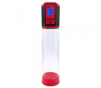 Автоматическая вакуумная помпа Man Powerup Passion Pump LED-табло Red