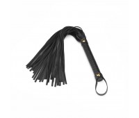 Флоггер Liebe Seele Black Organosilicon Flogger