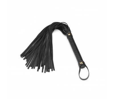 Флоггер Liebe Seele Black Organosilicon Flogger