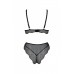 Комплект Passion AMBERLY SET black XXL/XXXL