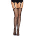 Чулки Leg Avenue Daisy Dot Fishnet Stockings One Size Black