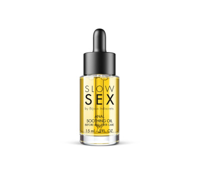 Успокаивающее масло для анального секса Bijoux Indiscrets Slow Sex Anal Soothing Oil Before & After 15 мл
