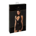 Платье Noir Handmade F343 Powerwetlook and lace mini skirt - S