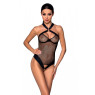 Сетчатый боди с халтером Amanda Body black S/M - Passion