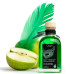Набор для массажа Orgie – Sexy Therapy Apple (100 мл), съедобное разогревающее масло + перышко