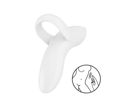 Вибратор на палец Satisfyer Bold Lover White (мятая упаковка!!!)