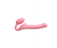 Безремневой страпон Strap-On-Me Rose M, полностью регулируемый, диаметр 3,3см