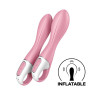 Вибратор точки G Satisfyer Air Pump Vibrator 2, надувается