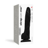 Реалистичный фаллоимитатор Strap-On-Me SOFT REALISTIC DILDO Black - Size L