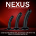 Набор дилдо Nexus Dilating Set (17см, 15см, 12,5см) (мятая упаковка!!!)