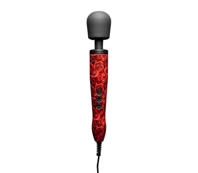 Вибромассажер DOXY Original ROSE PATTERN, очень мощный, питание 220В, пульсирующие вибрации