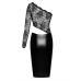 Платье Noir Handmade F339 Assymetrical dress - XL