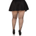 Колготки Leg Avenue Rhinestone micro net tights Plus size Black, мелкая сетка, стразы