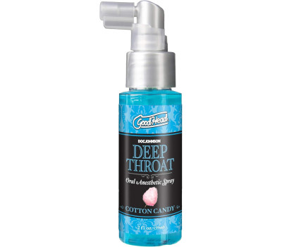 Спрей для минета Doc Johnson GoodHead DeepThroat Spray – Cotton Candy 59 мл для глубокого минета