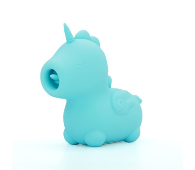 Вибратор-единорожка Unihorn - Mount'n Peak, ласкающий язычок