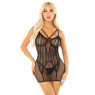Бодистокинг Leg Avenue Heart Net Mini Dress One Size Black