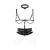 Портупея Obsessive Premisis Black harness S/M/L