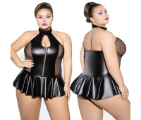 Боди JSY P61158 Black Plus Size