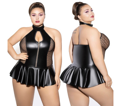 Боди JSY P61158 Black Plus Size
