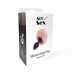 Силиконовая анальная пробка М Art of Sex - Silicone Butt plug Rabbit Tail, Белый