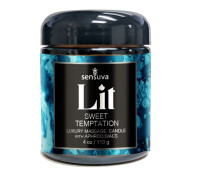 Массажная свеча Sensuva Lit Sweet Temptation Massage Candle 113г