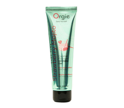Лубрикант на водной основе Orgie - Lube Tube Strawberry Mojito (100 мл)