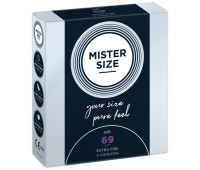 Распродажа!!! Презервативы Mister Size - pure feel - 69 (3 condoms) (срок 04.2026)